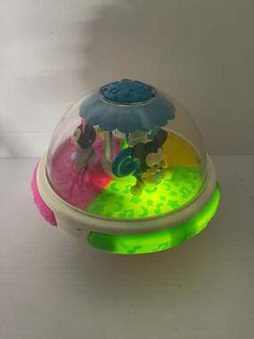 Vintage Disney Mickey Mouse Melody Lights Go Round MATTEL 1992 Tested Works!